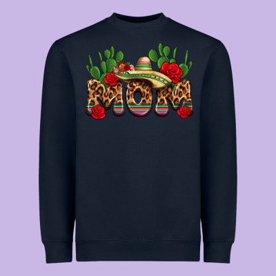 Mexican Mom Heavyweight Sweatshirt Designed By Texasbilliewilder