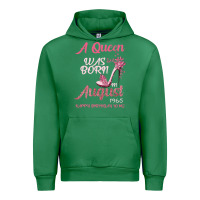 A Queen Was Born In August 1965 Happy Birthday To Me 55 Years Old Urban Hoodie | Teevron