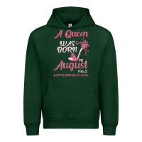 Forest Green A Queen Was Born In August 1965 Happy Birthday To Me 55 Years Old Urban Hoodie - Bettercallsaul