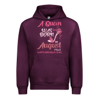 Mauve Wine A Queen Was Born In August 1965 Happy Birthday To Me 55 Years Old Urban Hoodie - Bettercallsaul