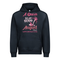 Navy A Queen Was Born In August 1965 Happy Birthday To Me 55 Years Old Urban Hoodie - Bettercallsaul