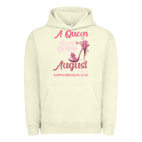 Pigment Pistachio A Queen Was Born In August 1965 Happy Birthday To Me 55 Years Old Urban Hoodie - Bettercallsaul