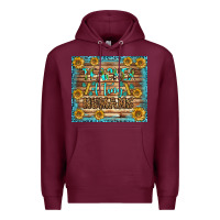 Burgundy teacher of tiny humans tumbler Premium Hoodie - BundleAndBundleShop
