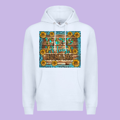 Teacher Of Tiny Humans Tumbler Premium Hoodie Designed By Bundleandbundleshop