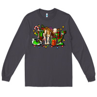 Smoke joy with baby cow and christmas gifts mistletoe Long Sleeve Tee - AdoDesignShop