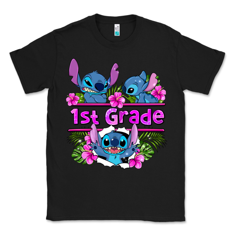 Preview Flower Stitch 1st Grade Classic Tee by AdoDesignShop | Teevron