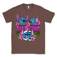Chestnut preview flower stitch 1st grade Classic Tee - AdoDesignShop