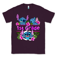 Plum preview flower stitch 1st grade Classic Tee - AdoDesignShop