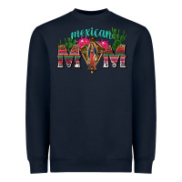 Navy mexican mom with cactus Heavyweight Sweatshirt - texasbilliewilder