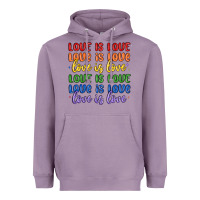 Lavender love is love lgbtq Heavyweight Hoodie - MaliasSmallBusiness