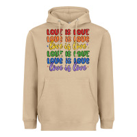 Mushroom love is love lgbtq Heavyweight Hoodie - MaliasSmallBusiness