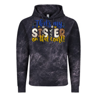 Cloud Black that s my sister on that court Vintage Hoodie - Zillion Design Studio