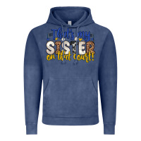 Vintage Denim that s my sister on that court Vintage Hoodie - Zillion Design Studio