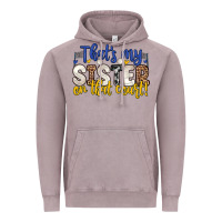 Vintage Zinc that s my sister on that court Vintage Hoodie - Zillion Design Studio