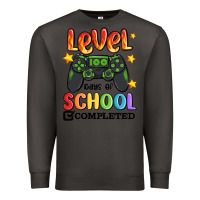 Smoke level 100 days of school completed Premium Sweatshirt - MaliasSmallBusiness