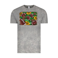 Cloud Rock American football background Vintage Tee - BarkalooDesign