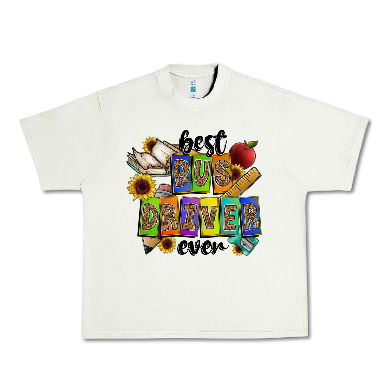 Best Bus Driver Ever Urban Heavy Tee by CowhideDigitalArt | Teevron