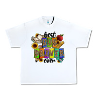 White best bus driver ever Urban Heavy Tee - CowhideDigitalArt