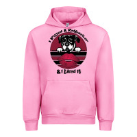 Fuchsia Pink I kissed a dog and I like it Urban Hoodie - Bettercallsaul