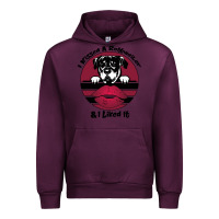 Mauve Wine I kissed a dog and I like it Urban Hoodie - Bettercallsaul