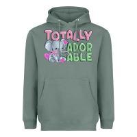 Sage totally adorable Heavyweight Hoodie - MaliasSmallBusiness