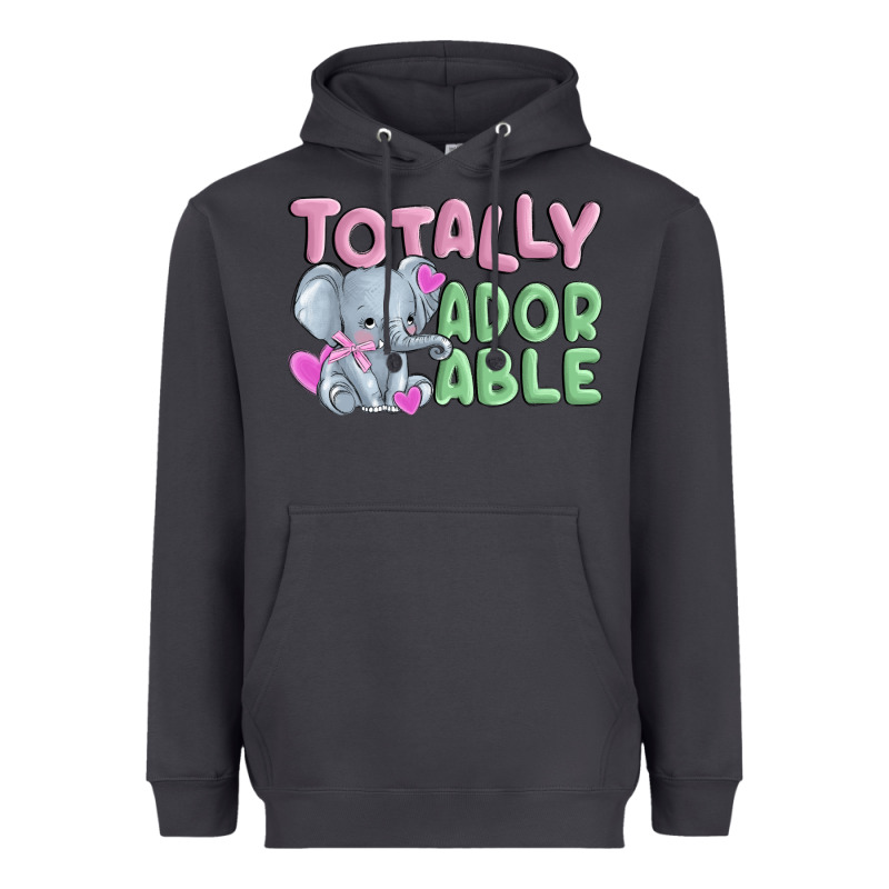 Totally Adorable Heavyweight Hoodie by MaliasSmallBusiness | Teevron
