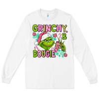 White christmas characters and bougie Long Sleeve Tee - AdoDesignShop