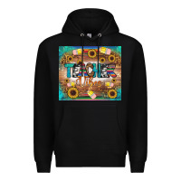 Black teacher vibes tumbler Premium Hoodie - BundleAndBundleShop