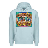 Blue Mist teacher vibes tumbler Premium Hoodie - BundleAndBundleShop