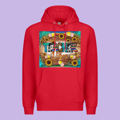 Teacher Vibes Tumbler Premium Hoodie Designed By Bundleandbundleshop