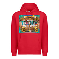 Red teacher vibes tumbler Premium Hoodie - BundleAndBundleShop