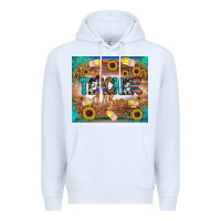 White teacher vibes tumbler Premium Hoodie - BundleAndBundleShop