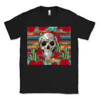 Black skull cactus Classic Tee - JahusDesignShop