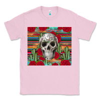 Bubblegum Pink skull cactus Classic Tee - JahusDesignShop