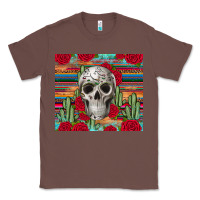 Chestnut skull cactus Classic Tee - JahusDesignShop