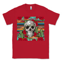 Red skull cactus Classic Tee - JahusDesignShop