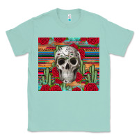 Seafoam skull cactus Classic Tee - JahusDesignShop