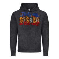 Vintage Black that s my sister on that court Vintage Hoodie - Zillion Design Studio