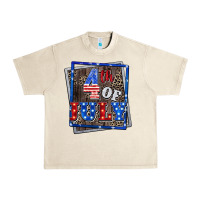 Sandshell 4th of July  4th of july Urban Heavy Tee - CowGirlArtShop