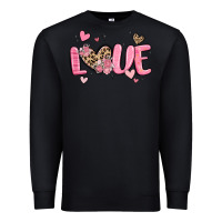Black love valentines day Premium Sweatshirt - MaliasSmallBusiness