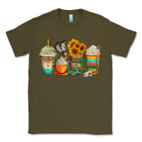 Army Green rodeo coffee cups Classic Tee - AdoDesignShop