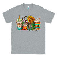 Heather Grey rodeo coffee cups Classic Tee - AdoDesignShop