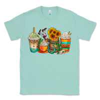 Seafoam rodeo coffee cups Classic Tee - AdoDesignShop