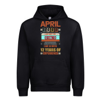 Black Aprıl 1990 I Am Not 30 I'm 18 With 12 Years Of Experience Urban Hoodie - Bettercallsaul