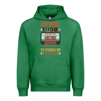 Emerald Aprıl 1990 I Am Not 30 I'm 18 With 12 Years Of Experience Urban Hoodie - Bettercallsaul