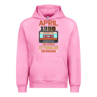 Fuchsia Pink Aprıl 1990 I Am Not 30 I'm 18 With 12 Years Of Experience Urban Hoodie - Bettercallsaul