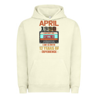 Pigment Pistachio Aprıl 1990 I Am Not 30 I'm 18 With 12 Years Of Experience Urban Hoodie - Bettercallsaul