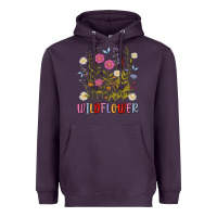 Plum wildflower malias Heavyweight Hoodie - MaliasSmallBusiness