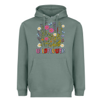 Sage wildflower malias Heavyweight Hoodie - MaliasSmallBusiness