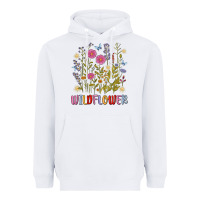 White wildflower malias Heavyweight Hoodie - MaliasSmallBusiness